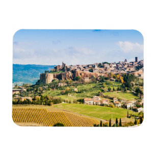 Landschap over Orvieto Magneet
