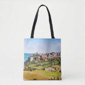 Landschap over Orvieto Tote Bag (Voorkant)