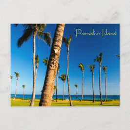 Landschap Paradise Briefkaart