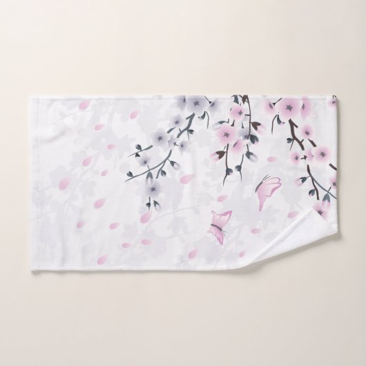 Landschap Pastel Cherry Blossom Handdoek (Handdoek)
