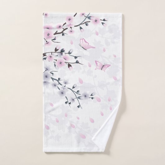 Landschap Pastel Cherry Blossom Handdoek (Handdoek)