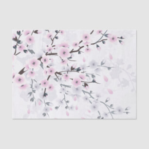 Landschap Pastel Cherry Blossom Tissuepapier