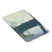 Landschap (pastel op canvas) magneet (Rechterzijde)