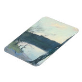 Landschap (pastel op canvas) magneet (Linkerzijde)
