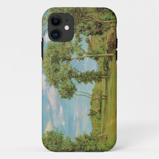 Landschap Paysage Frederic Bazille Impressionist Case-Mate iPhone Case (Achterkant)
