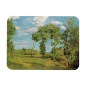 Landschap Paysage Frederic Bazille Impressionist Magneet (Horizontaal)