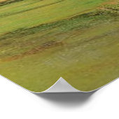 Landschap Paysage Frederic Bazille Impressionist Poster (Hoek)