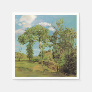Landschap Paysage Frederic Bazille Impressionist Servet