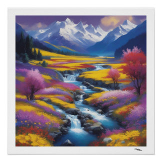 Landschap Perfect Poster