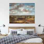 Landschap, Philips Koninck, 1676 Canvas Prin Afdruk (Insitu (Slaapkamer))