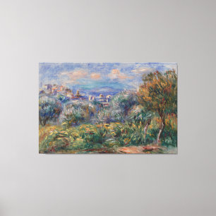  landschap Pierre Auguste Renoir Canvas Afdruk
