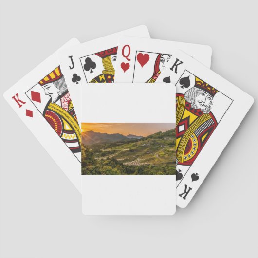 Landschap Pokerkaarten (Achterkant)