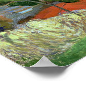 Landschap Pont Aven, 1888 Poster (Hoek)