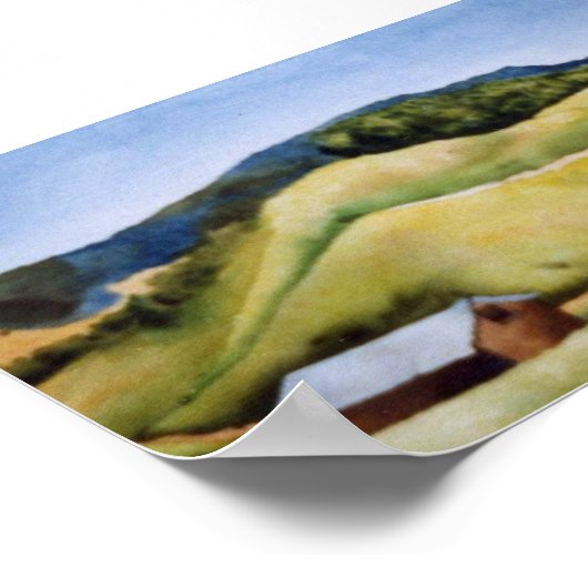 Landschap Poster (Hoek)