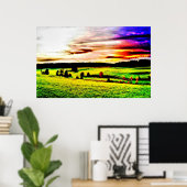 Landschap Poster (Thuiskantoor)