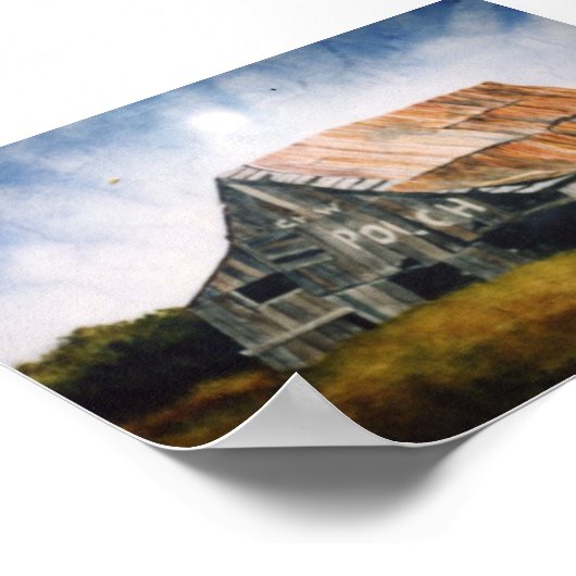 Landschap Poster (Hoek)