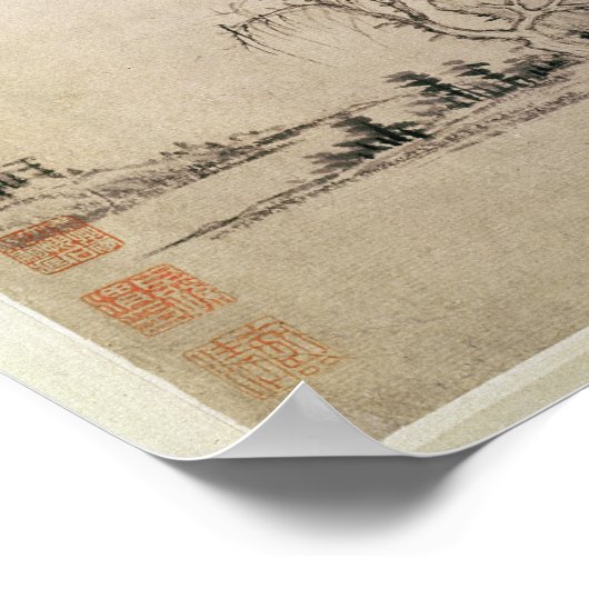 Landschap Poster (Hoek)