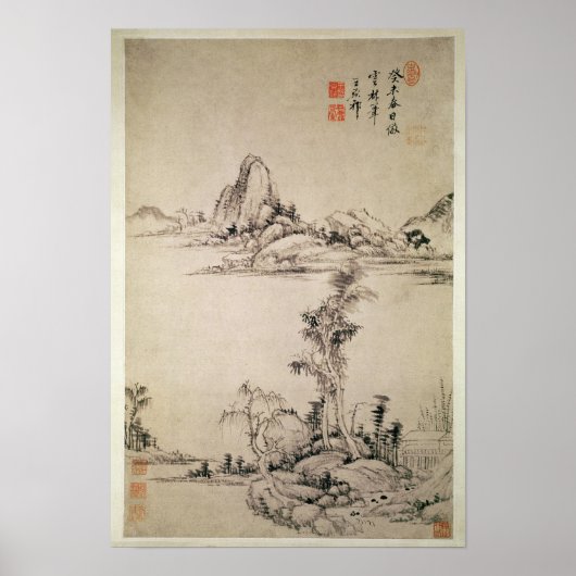 Landschap Poster (Voorkant)