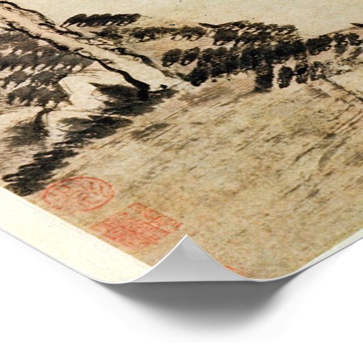 Landschap Poster (Hoek)