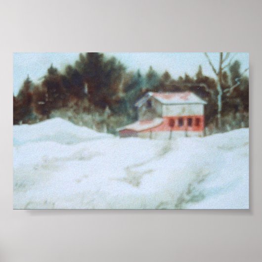 Landschap Poster (Voorkant)