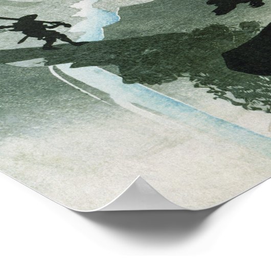 Landschap Poster (Hoek)