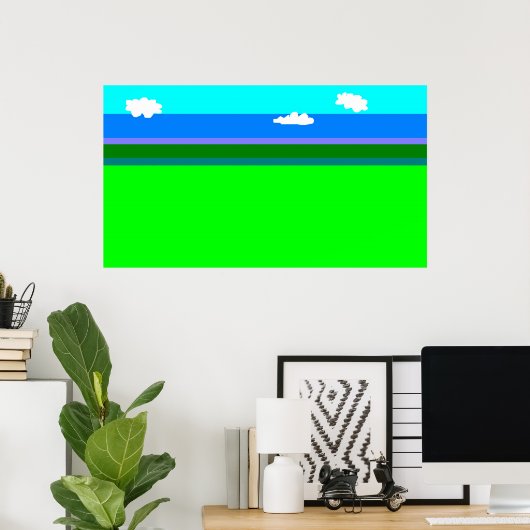 landschap poster (Thuiskantoor)