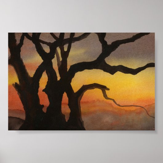 Landschap Poster (Voorkant)