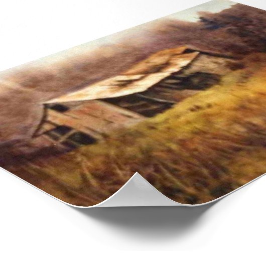 Landschap Poster (Hoek)