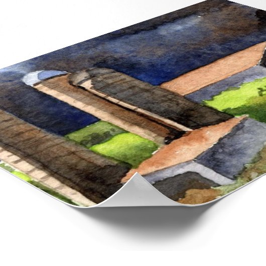 Landschap Poster (Hoek)