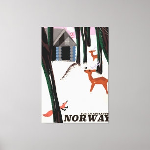 Landschap poster canvas afdruk