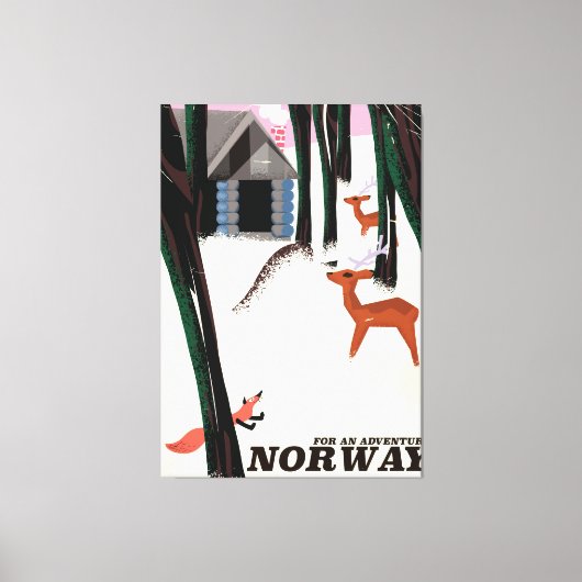Landschap poster canvas afdruk (Voorkant)
