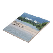 Landschap Puerto Rico Tegeltje (Zijkant)