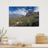 Landschap Pusch Ridge Poster (Keuken)