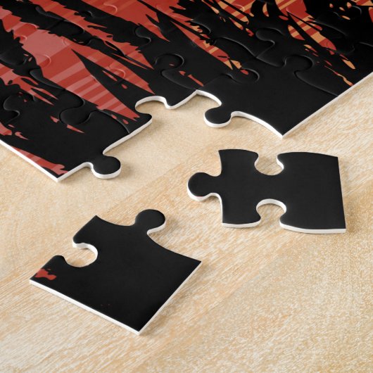 landschap puzzel (Zijkant)