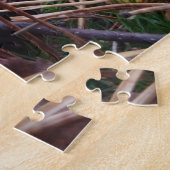 Landschap Puzzle: Twee vliegende manitas Legpuzzel (Zijkant)