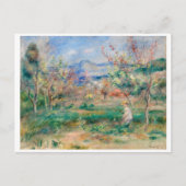 Landschap, Renoir Briefkaart (Voorkant)