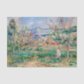 Landschap, Renoir Tissuepapier (Voorkant)