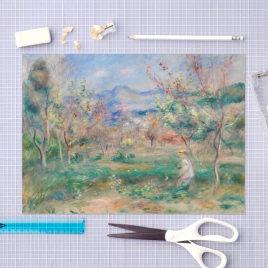 Landschap, Renoir Tissuepapier (Craft)