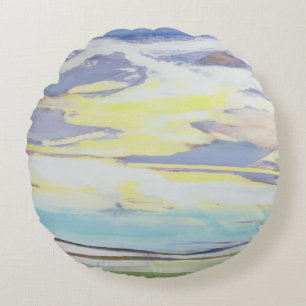 Landschap Rond Kussen