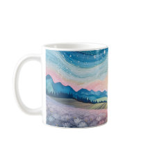 Landschap Roze geluk