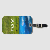 Landschap Saint Kitts Bagagelabel (Voorkant (horizontaal))