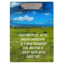 Landschap Saint Kitts