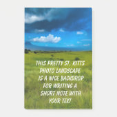 Landschap Saint Kitts Post-it® Notes (Voorkant)