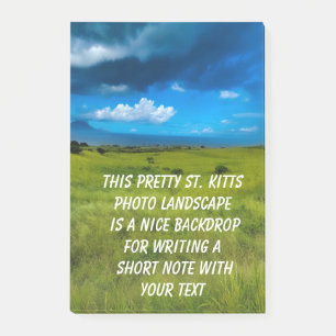 Landschap Saint Kitts Post-it® Notes