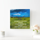 Landschap Saint Kitts Vierkante Klok (Huis)