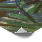  landschap Sazava Poster (Hoek)