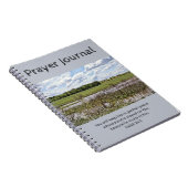 Landschap Scene Prayer Journal Notitieboek (Rechterzijde)