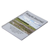Landschap Scene Prayer Journal Notitieboek (Linkerzijde)