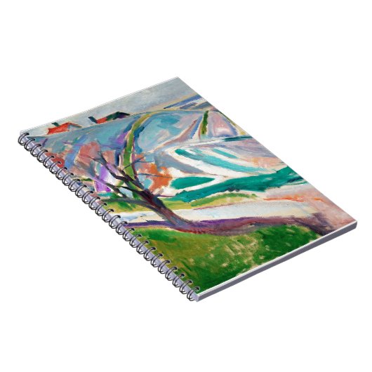 Landschap Schilderen Edward Munch Notitieboek (Rechterzijde)