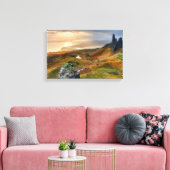 Landschap Schotland Schilderachtig Rolling Hills Canvas Afdruk (Insitu (Woonkamer))